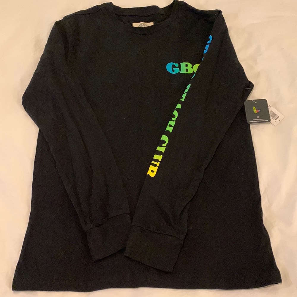 New! Mens small Grand Beach Club long sleeve tee